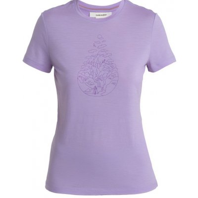 Icebreaker 150 Tech Lite III SS Tee Hike Path Purple Gaze – Zboží Mobilmania