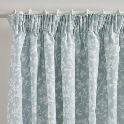 Catherine Lansfield Brooke Floral závěs modrá – Zboží Mobilmania