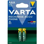 Varta Phone AAA 800 mAh 2ks 58398101402 – Zboží Živě
