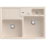 Villeroy & Boch Double-bowl sink 90 Ivory – Zboží Dáma