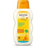 Weleda Baby Calendula Cream Bath měsíčková kojenecká koupel 200 ml pro děti