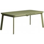 Kave Home kovový zahradní rozkládací stůl Izola 185/235 x 100 cm Zelený – Hledejceny.cz