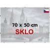 Příslušenství k puzzle BFHM Rám na puzzle Euroclip 70x50cm (sklo)