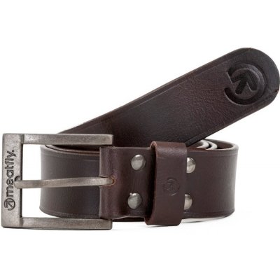 Meatfly pásek Doppler Leather Brown – Zboží Dáma