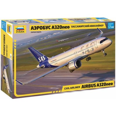 NEO Zvezda Airbus A320 Model Kit letadlo 7037 1:144 – Sleviste.cz