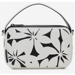 Desigual Černo-bílá dámská květovaná kabelka Onyx Narbonne Mini