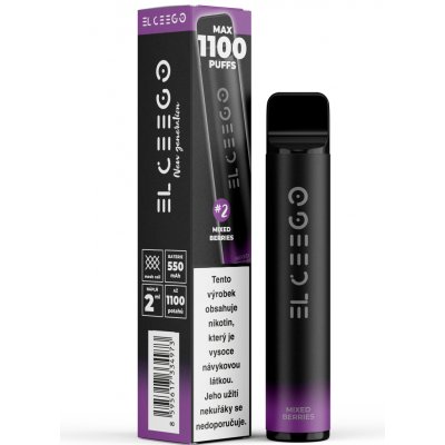 EL CEEGO Mixed Berries 16 mg 1100 potáhnutí – Hledejceny.cz