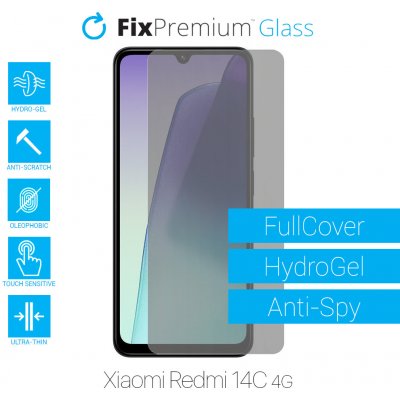 Ochranná folie FixPremium HydroGel Anti-Spy pro Xiaomi Redmi 14C 4G – Zboží Živě