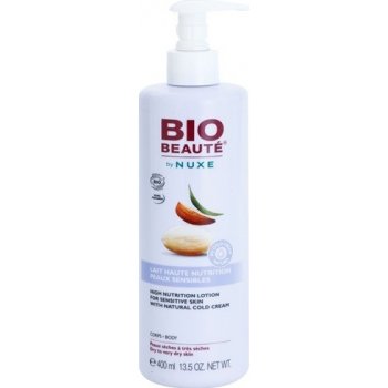 Bio Beauté by Nuxe High Nutrition vyživující tělové mléko s obsahem studeného krému (High Nutrition Body Lotion With Cold Cream) 400 ml