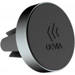 DEVIA magnetický držák do auta - do ventilační mřížky - černý; 329548