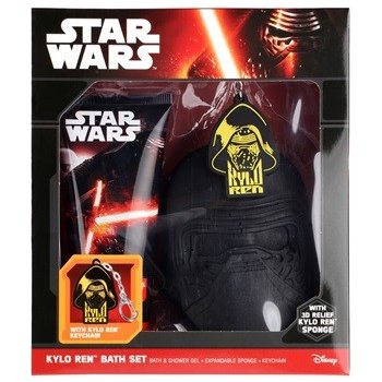 EP Line Star Wars sprchový gel 150 ml + mycí houba + klíčenka dárková sada