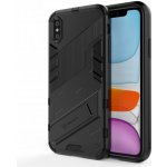 Pouzdro AppleKing odolné ochranné se stojánkem iPhone XR - černé – Zbozi.Blesk.cz