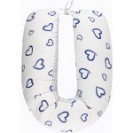 Bomimi ADOS kojící polštář SRDÍČKA puntíky modrá bílá – Zboží Dáma