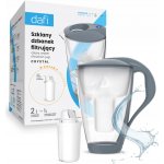 Dafi Crystal LED 2 l stříbrná/šedá – Sleviste.cz