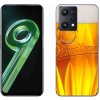 Pouzdro a kryt na mobilní telefon Realme Pouzdro mmCase Gelové Realme 9 5G - pivo