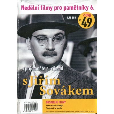 Nedělní filmy pro pamětníky 5. - Jiří Sovák - 2 DVD – Zboží Dáma