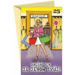 ARGUS Vtipné přání k narozeninám 25 190657-c25 – Hledejceny.cz