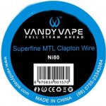 Vandy Vape Superfine MTL odporový drát Ni80 3m 30GA + 38GA – Hledejceny.cz