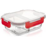 Orion Skleněná dělená zapékací miska krabička na oběd a svačiny 500+800ml – Zboží Dáma