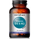 Viridian Vitamin D3 and K2 90 kapslí