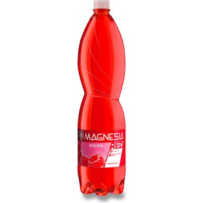Magnesia Red ochucená minerální voda Malina 6 × 1,5 l – Hledejceny.cz