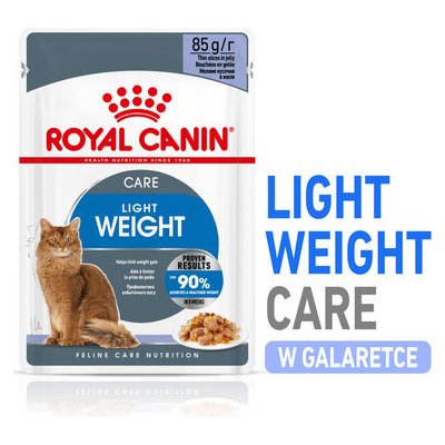 Royal Canin Ultra Light Jelly pro kočky s nadváhou v želé 48 x 85 g – Hledejceny.cz