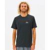 Pánské Tričko Rip Curl SEARCH SERIES Black Marled