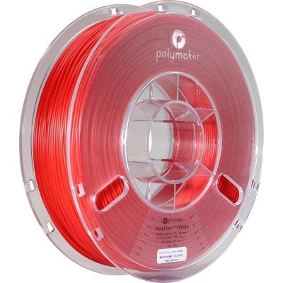 Polymaker PolyFlex TPU-95A červený 1,75mm 750g – Zboží Živě