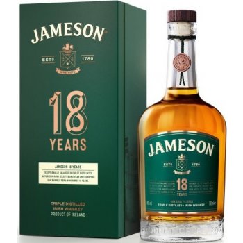 Jameson 18y 40% 0,7 l (kazeta)