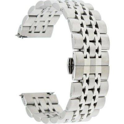 ESES Kovový řemínek článkovitý stříbrný 20mm 1530001481 – Zboží Živě