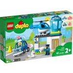 LEGO® DUPLO® 10959 Policejní stanice a vrtulník – Zboží Mobilmania