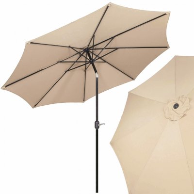 SPRINGOS SUNNY GU0036 Zahradní slunečník 290 cm, béžový – Hledejceny.cz