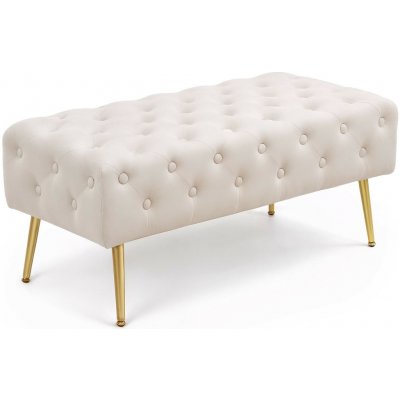 Ak furniture Taburet Monaco béžový – Zbozi.Blesk.cz