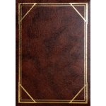 Fotoalbum 9x13 pro 300 fotek Vinyl 2Up hnědé – Zboží Živě