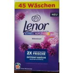 Lenor Amethyst Flower prací prášek na barevné prádlo 45 PD – Hledejceny.cz