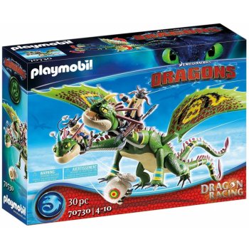 Playmobil 70730 Dragon Racing: Rafana a Ťafan s Krkounem a Blivounem