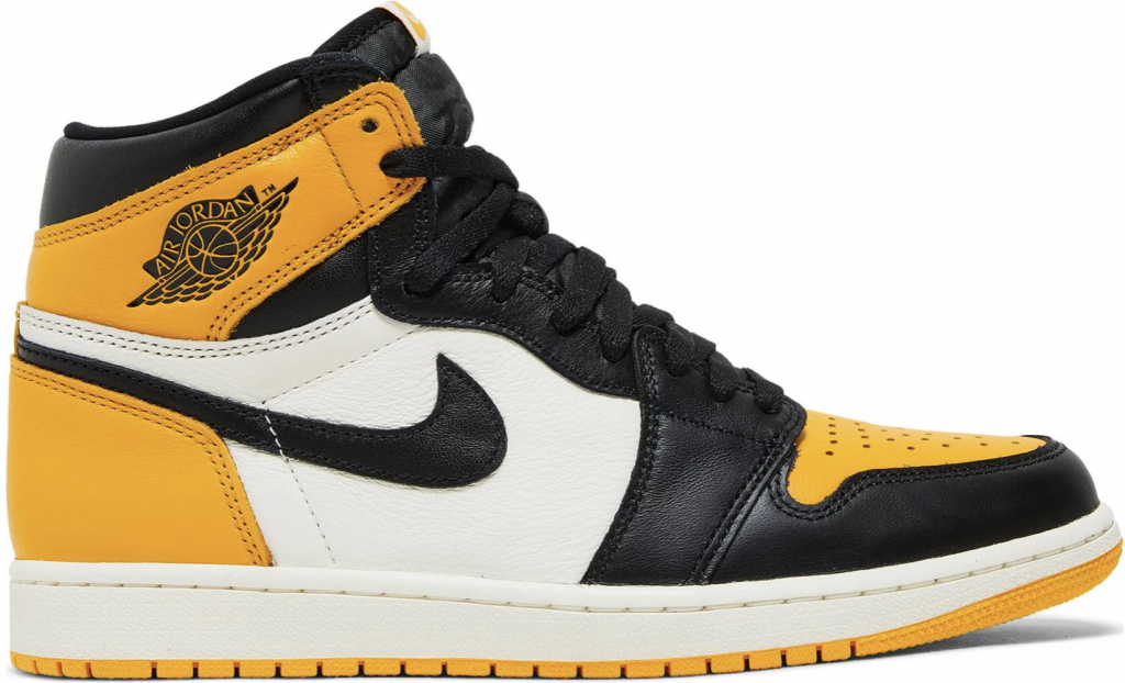 Nike Jordan 1 Retro High OG Yellow Toe 555088-711