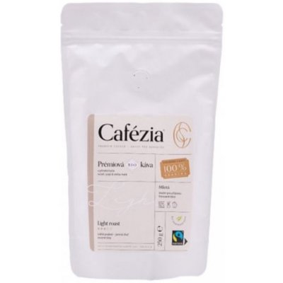 Cafézia Light Roast mletá jemně pražená BIO 250 g