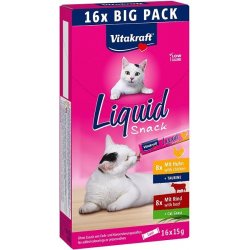 Vitakraft Cat Liquid Snack Big Pack 16 x 15 g