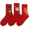 Darré dámské ponožky vysoké Vánoční pozdrav A