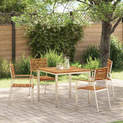 Omaxi 280374 Venkovní jídelní stůl Hnědá 200x90x75 cm Masivní teakové dřevo – Hledejceny.cz
