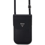 Guess PU Grained Triangle Logo na telefon černá – Zboží Živě