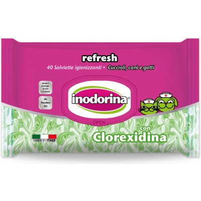 Inodorina Ubrousky Chlorhexidine 40 ks – Hledejceny.cz