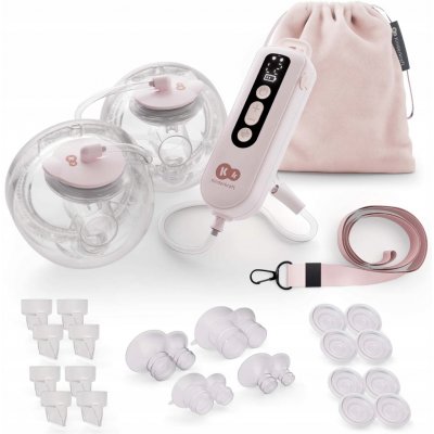 KINDERKRAFT Double Hands free Gentle Flow Pink – Zboží Dáma