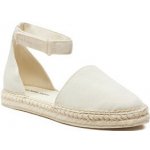 Calvin Klein Jeans Espadrilky Ankle Espadrille Btw YW0YW01027 Écru – Zboží Dáma