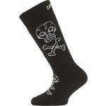 Lasting dětské merino lyžařské ponožky SJC černé