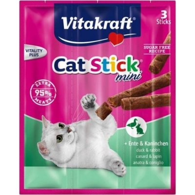 Vitakraft Cat stick králík kachna 3 x 6 g