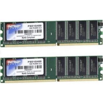 Patriot Signature Line DDR 2GB 400MHz CL3 (2x1GB) PSD2G400K