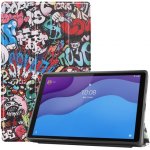 Protemio Art zaklapovací kryt Lenovo Tab M10 Generace 2 TB-X306F / ZA6W0090CZ / ZA6V0119CZ 27978 graffiti – Zbozi.Blesk.cz