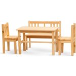 Stima Jídelní set Pino Bambino s židličkami borovice STI-SET-PINOBAMBINO-2PINOBABY – Zboží Dáma